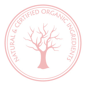 Certified organic and natural ingredients logo
