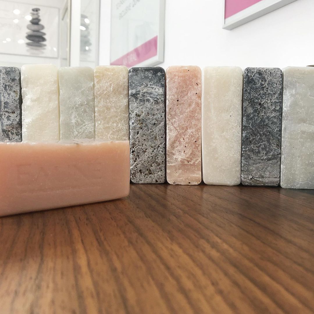 Natural Soap Colours from Eaune Skin Care Studio